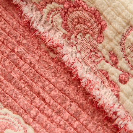Karaca Home Lioren 100% Cotton Nish Set Double Bed Quilted Bedding Set Multicolour - MALLTURK