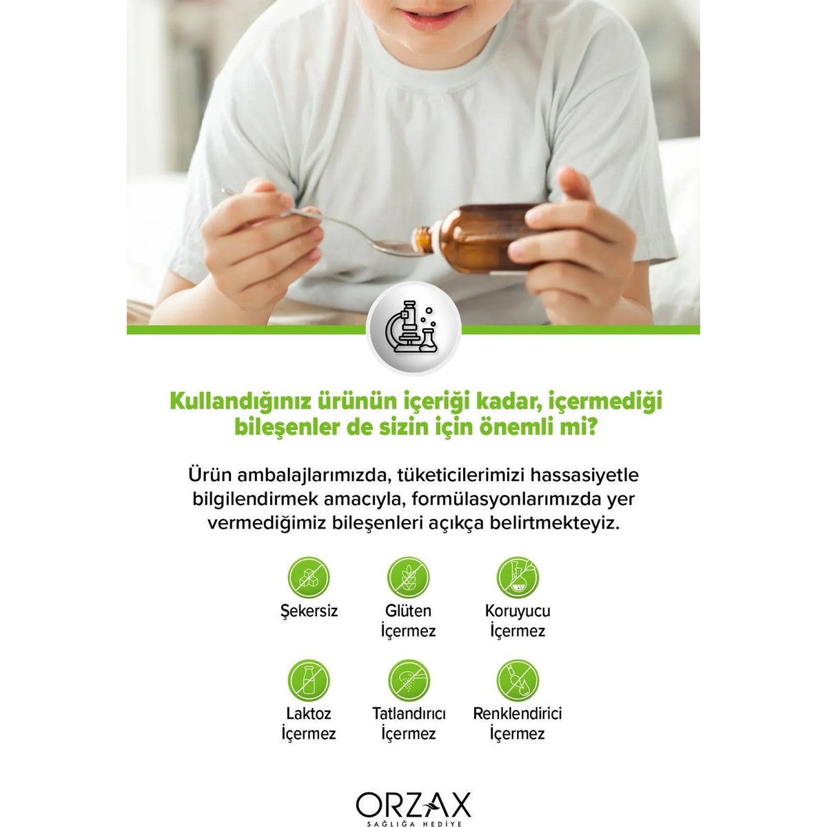 Orzax Ocean Vitamin Mineral 150 ml Orange Flavor Multivitamin Supplement 13 Vitamin and 5 Mineral Icerir - MALLTURK