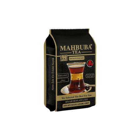 Mahbuba STD 2571 Earl Grey bergamot flavored Ithal Seylan Sri Lanka Ceylon Kacak Siyah Yaprak tea 200 g - MALLTURK