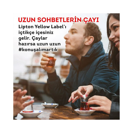 Lipton Yellow Label loose leaf black tea 1000 g x 2 natural leaf tea Aromasiyla smooth taste - MALLTURK