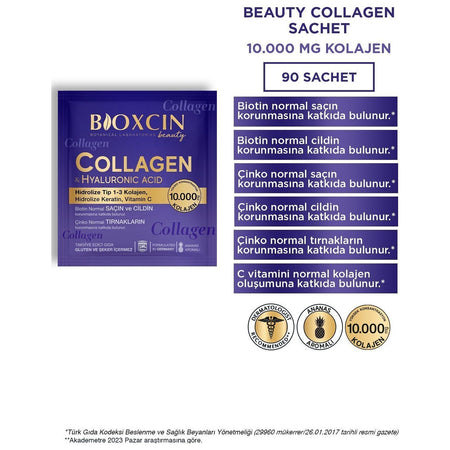 Bioxcin Collagen and Hyaluronic Acid Supplement