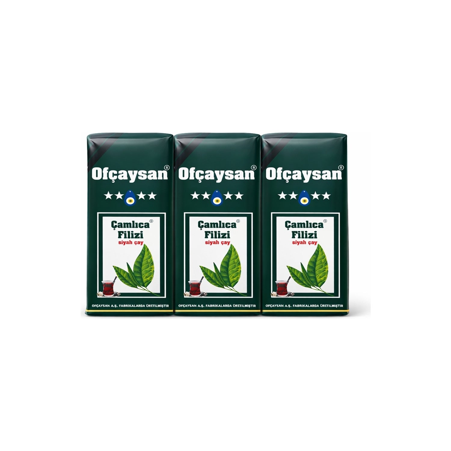 Ofcaysan Camlica Filizi black tea 3 x 1 kg - MALLTURK
