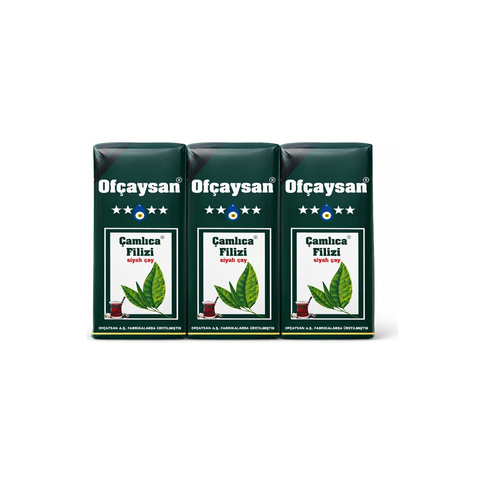 Ofcaysan Camlica Filizi black tea 3 x 1 kg - MALLTURK