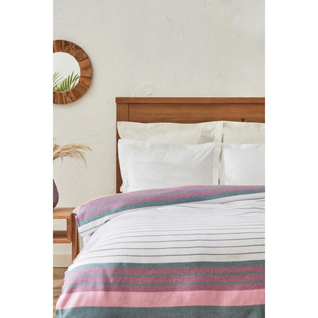 Karaca Home Luis Double Pestemal Quilt Fuchsia - MALLTURK