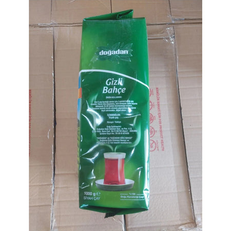 Dogadan Gizli Bahce 1 kg loose leaf black tea Turkiye Menseli Yogun flavor and aroma - MALLTURK