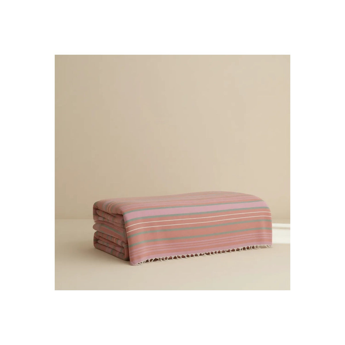 Karaca Home Lynora Double Bedspread and Quilt Set Orange - MALLTURK