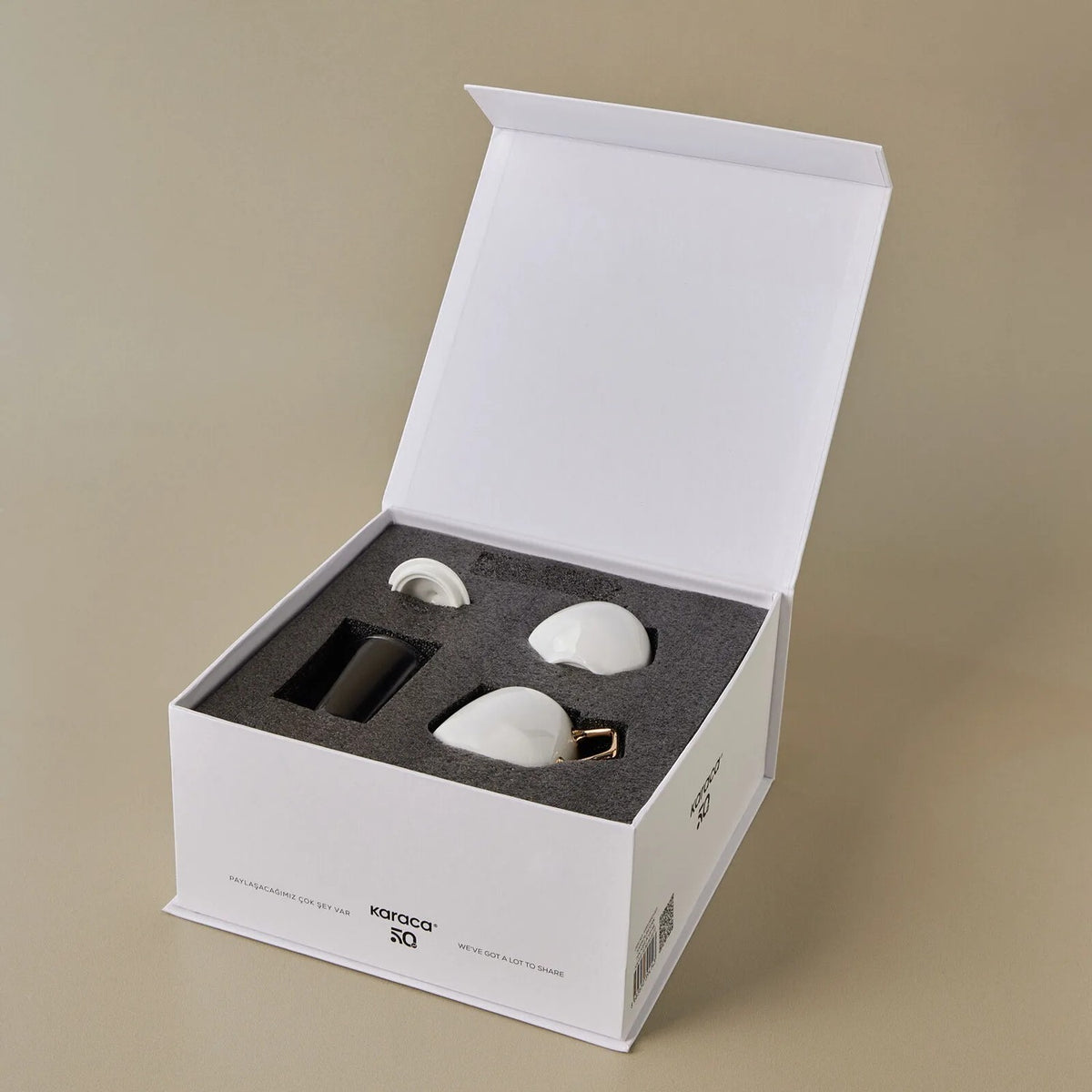 Karaca Streamline Saturn Single Coffee Presentation Set 100 ml - MALLTURK