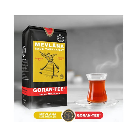 Mevlana tea 1000 G black tea Goran Tee quality Sri Lanka Menseli plain leaf tea - MALLTURK