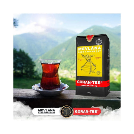 Mevlana tea 1000 G black tea Goran Tee quality Sri Lanka Menseli plain leaf tea - MALLTURK