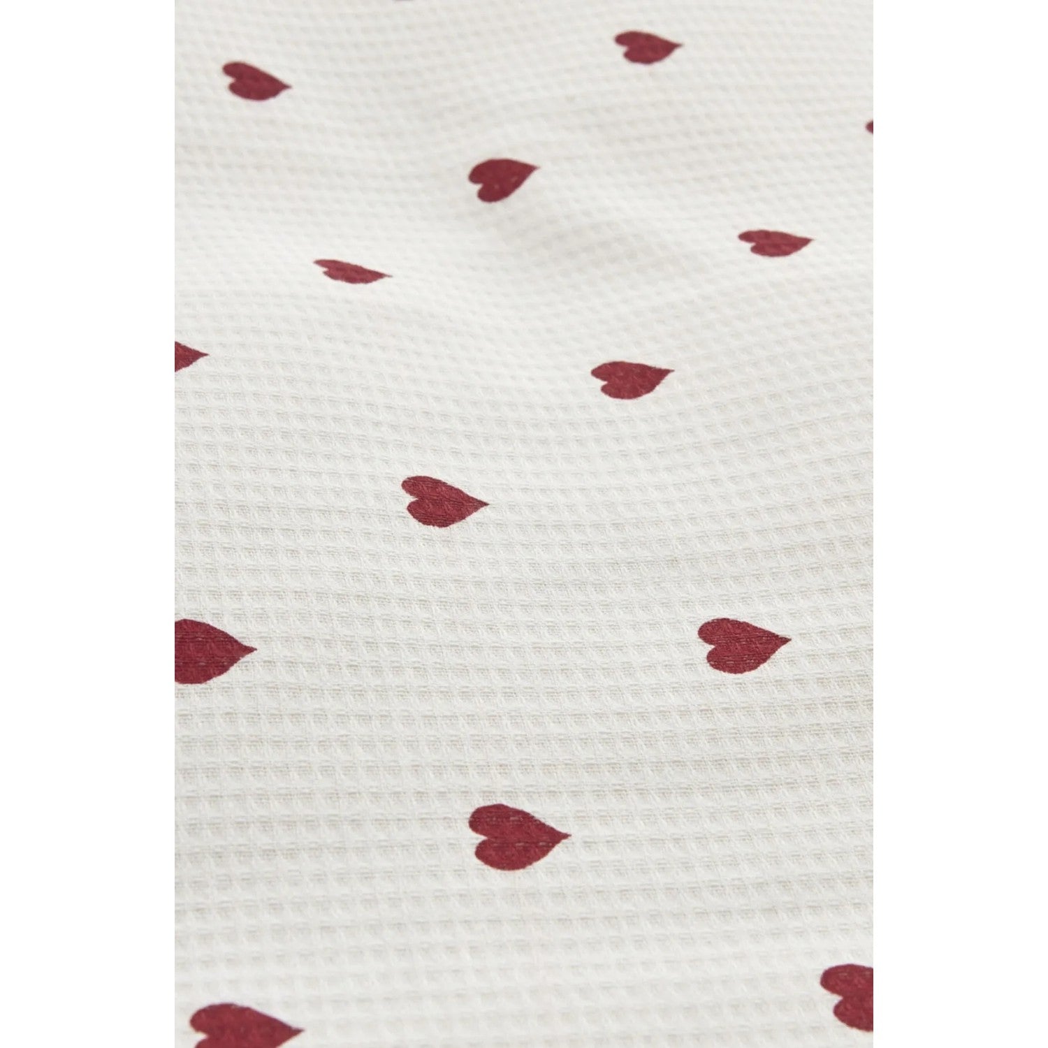Karaca Home Amour Heart Pattern Single Duvet Cover Set Red - MALLTURK