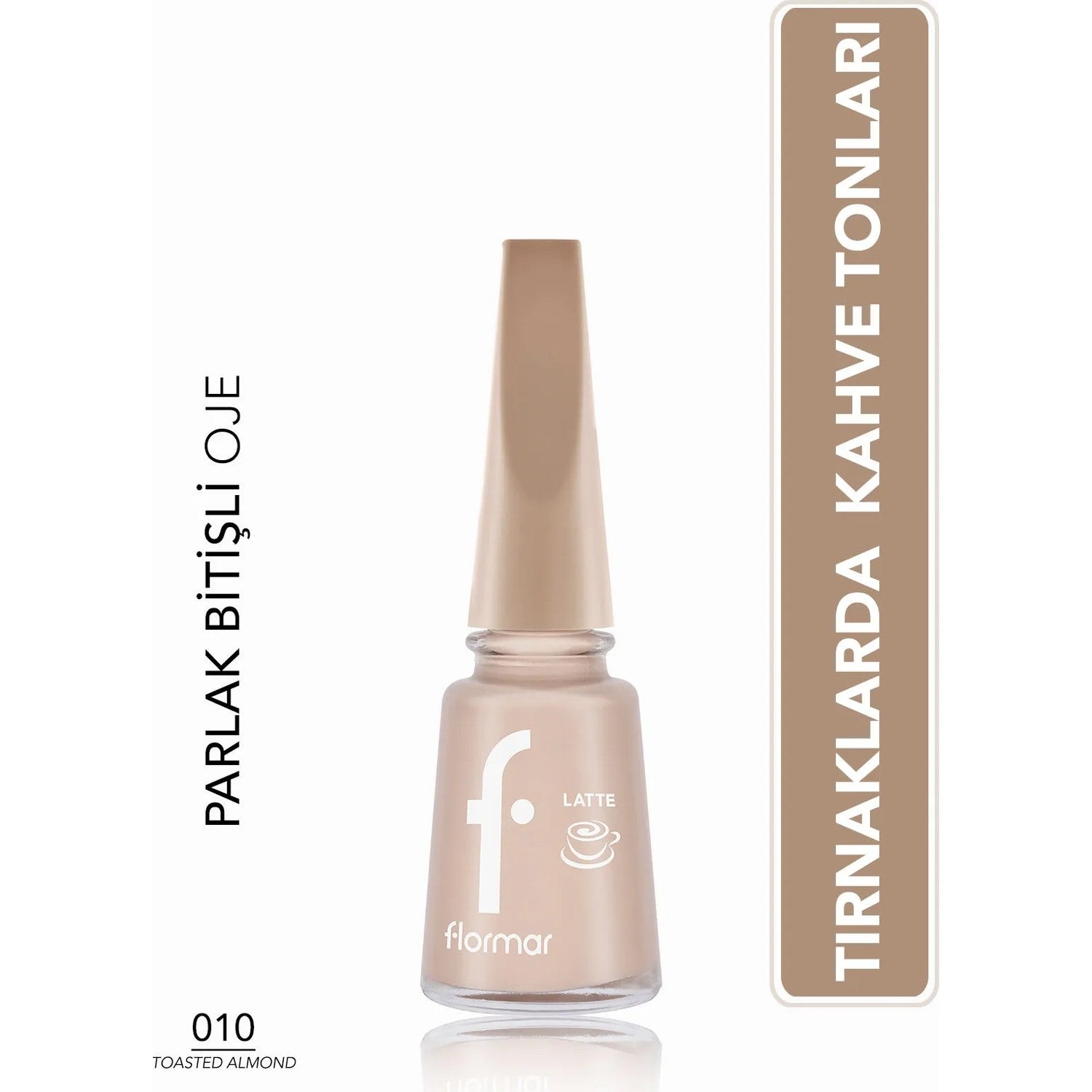 Flormar Latte Nail Polish - MALLTURK