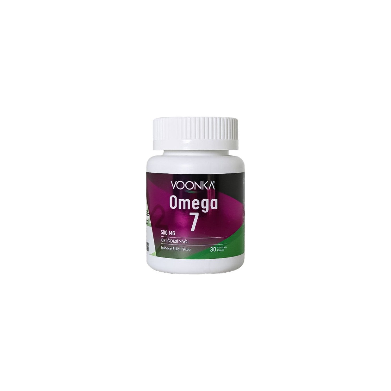 Voonka Omega 7 500 mg 32 Capsules Sea Buckthorn Oil - MALLTURK