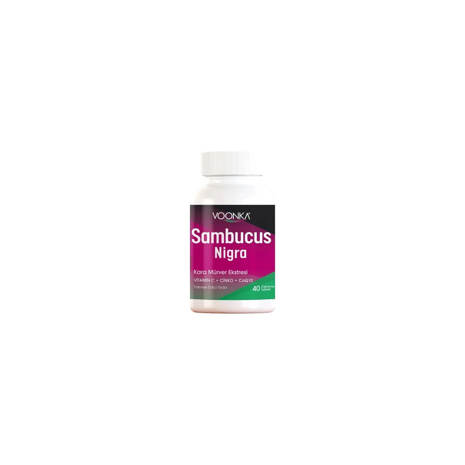 Voonka Sambucus Nigra 42 Chewable Tablets Flavored Chewable Tablets