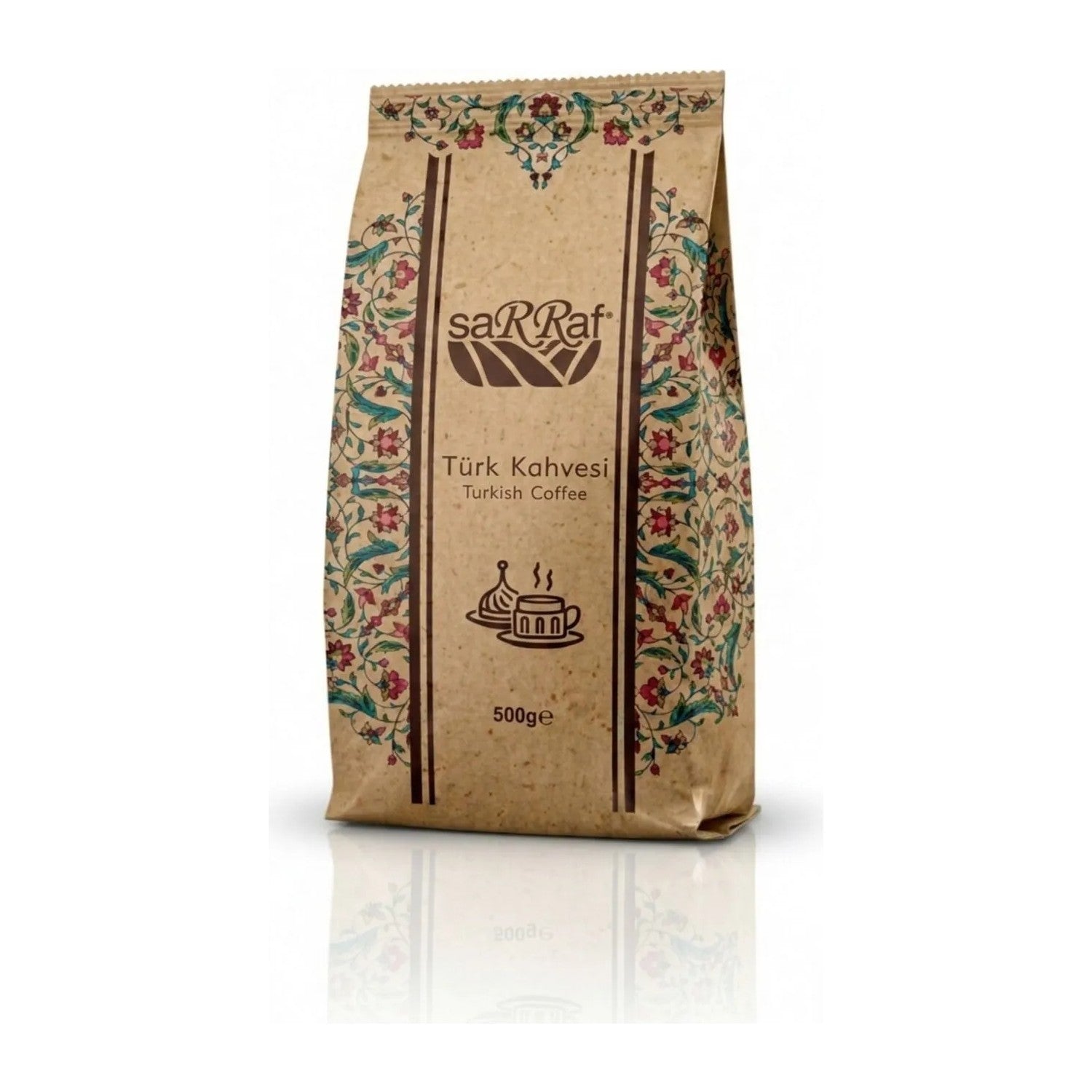 Sarraf Turkish Coffee 500GR Medium Roast & Smooth Taste - MALLTURK
