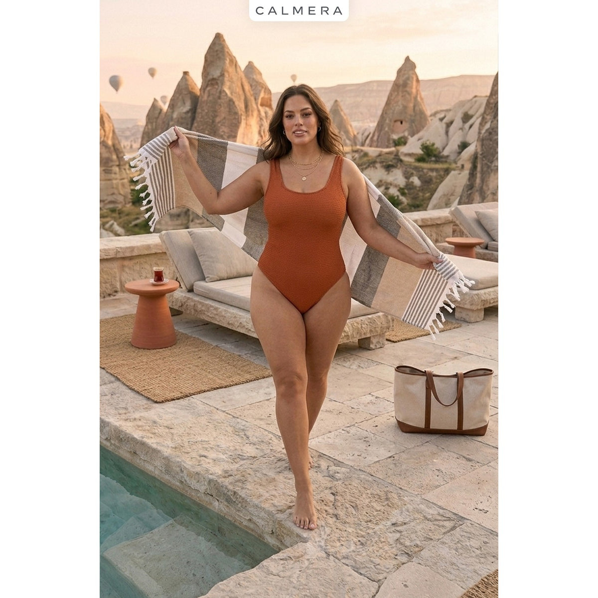 Calmera Natura Cotton Turkish Pestemal