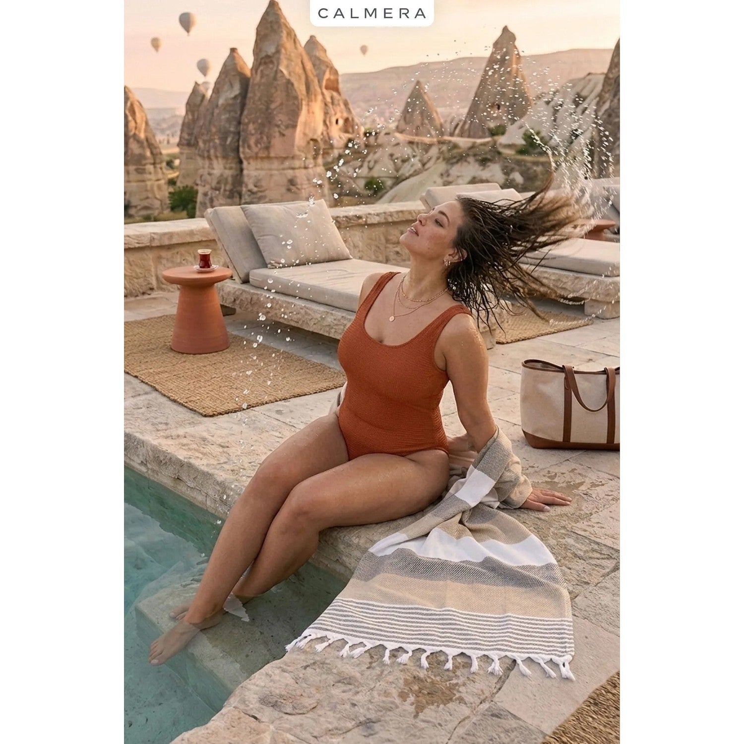 Calmera Natura Cotton Turkish Pestemal