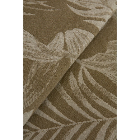 Karaca Home Leafy Sea Muslin Double Single Quilt Khaki - MALLTURK