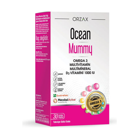 Orzax Ocean Mummy 30 Softgel Capsule - MALLTURK