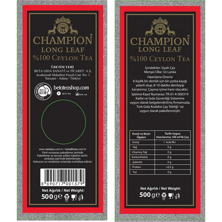 Champion Long Leaf 500 g - MALLTURK