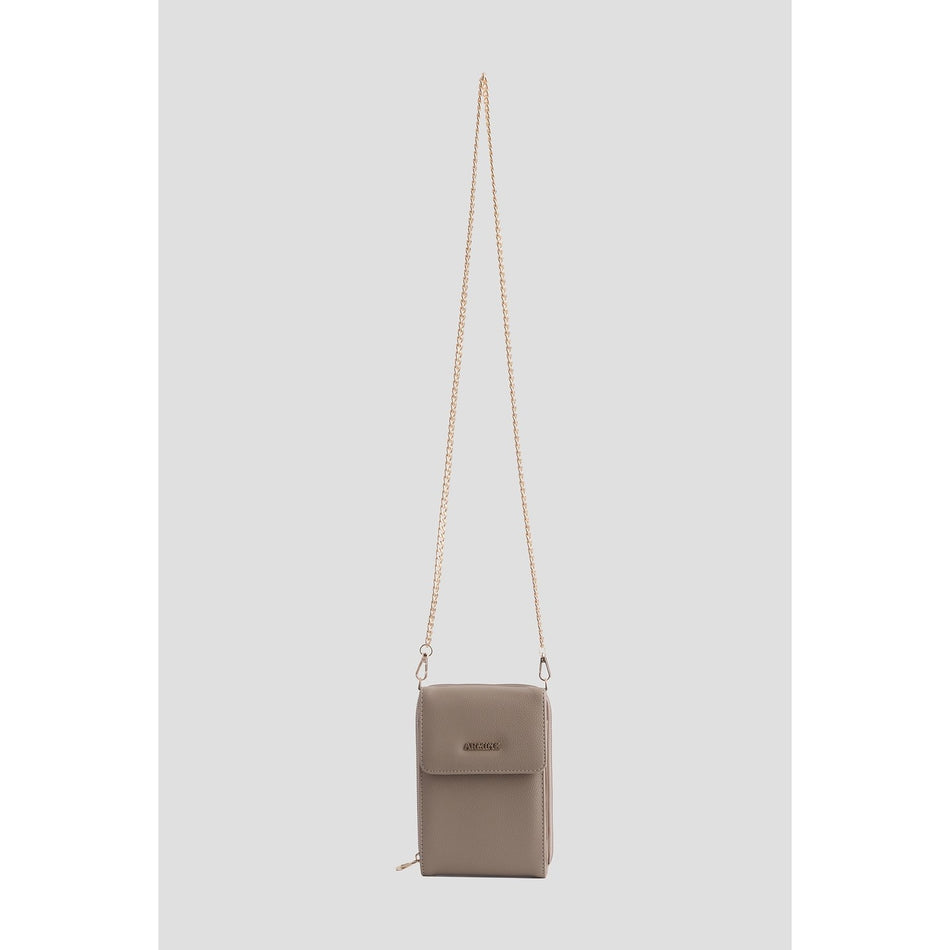 Armine Pia Handbag, Color Mink - MALLTURK