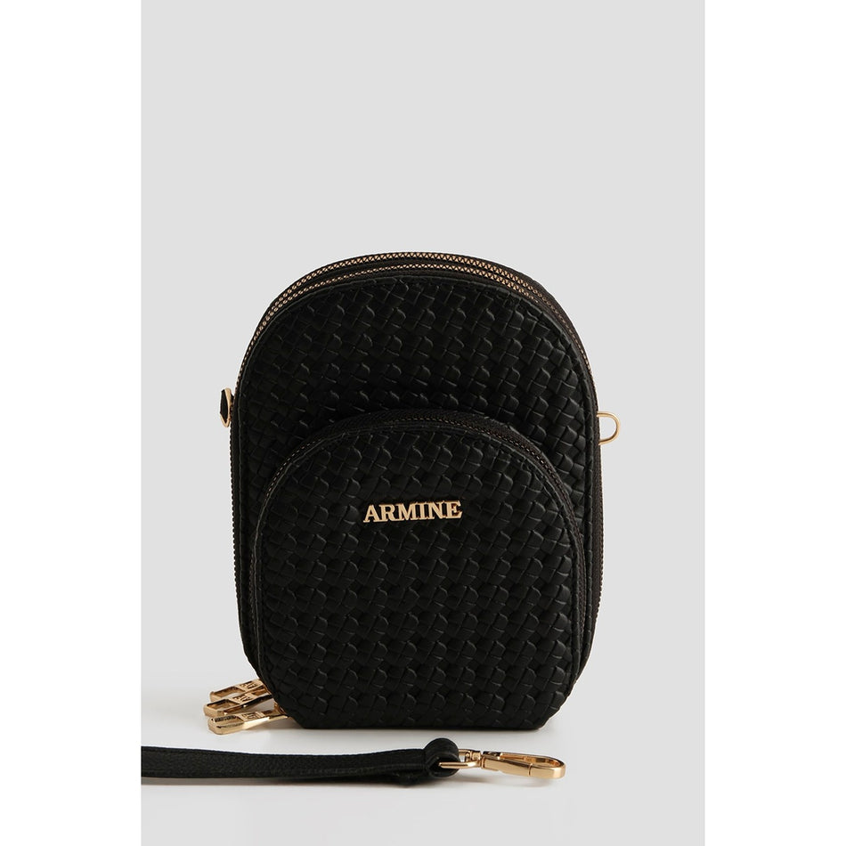 Armine Knitted Handbag Black