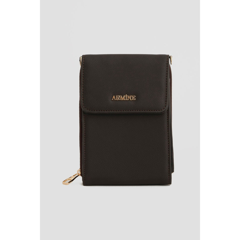 Armine Pia Handbag Brown Model - MALLTURK
