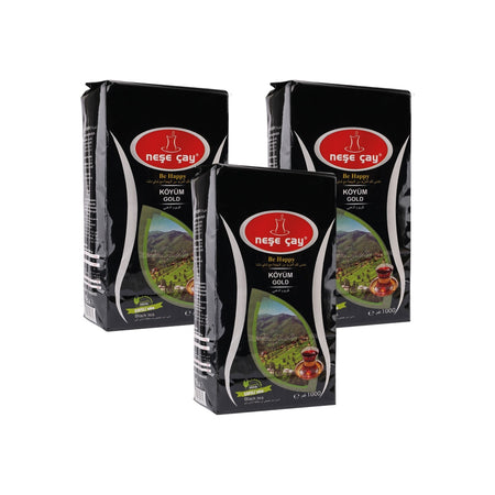 Nese tea Koyum Gold black tea 1000 g 3 pieces Turkiye Menseli quality aroma - MALLTURK