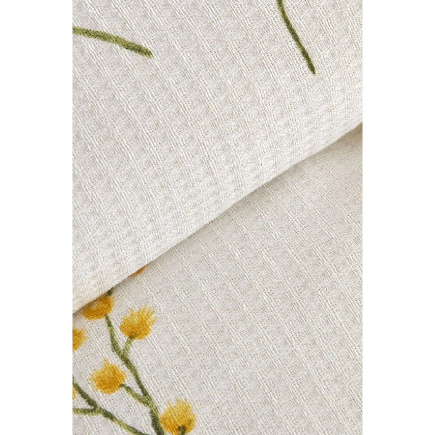 Karaca Home Loretta 100% Cotton Single Pique Set Yellow - MALLTURK
