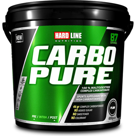 Hardline Nutrition Carbopure Powdered Carbohydrate 4000g Unflavored, Made in Türkiye - MALLTURK