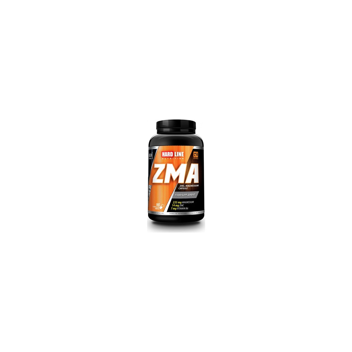 Hardline Nutrition ZMA 180 Capsules - (Magnesium, Zinc) - MALLTURK