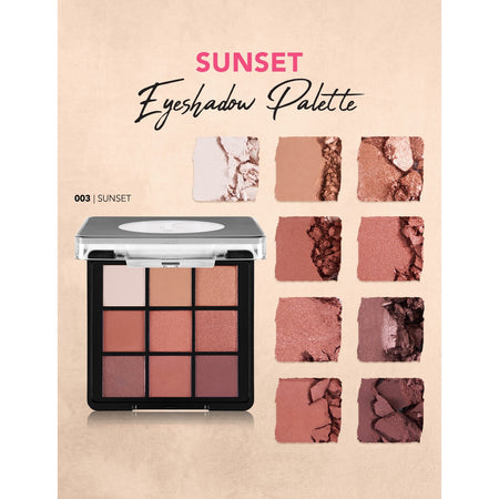 Flormar 9-Color Eye Shadow Palette