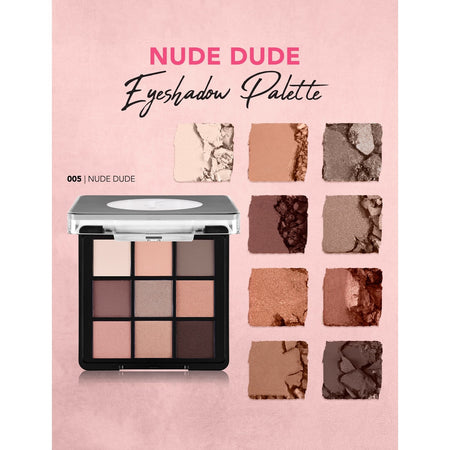 Flormar 9-Color Eye Shadow Palette