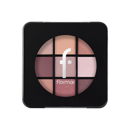 Flormar 9-Color Eye Shadow Palette