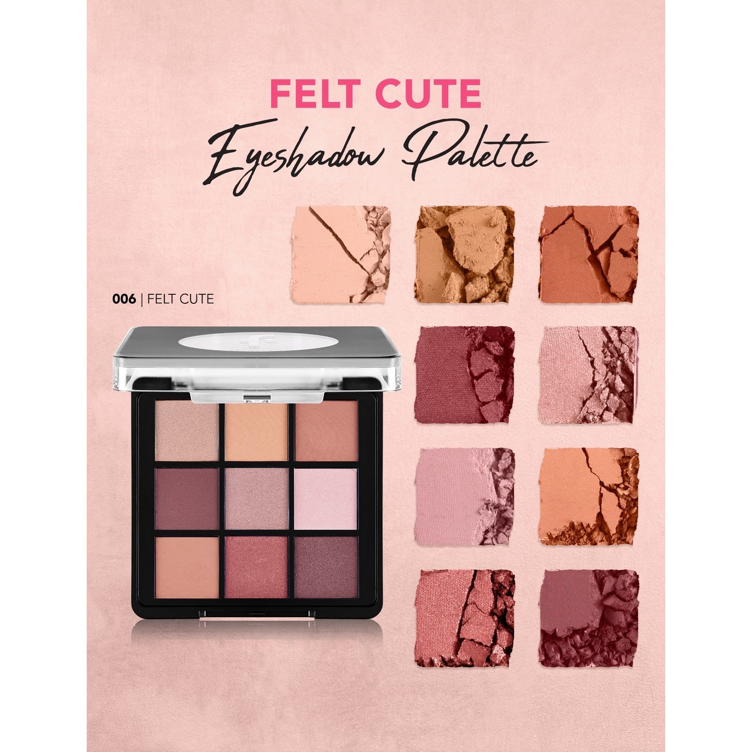 Flormar 9-Color Eye Shadow Palette