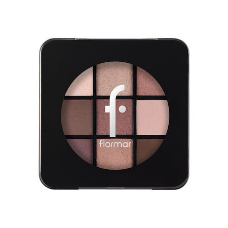 Flormar 9-Color Eye Shadow Palette