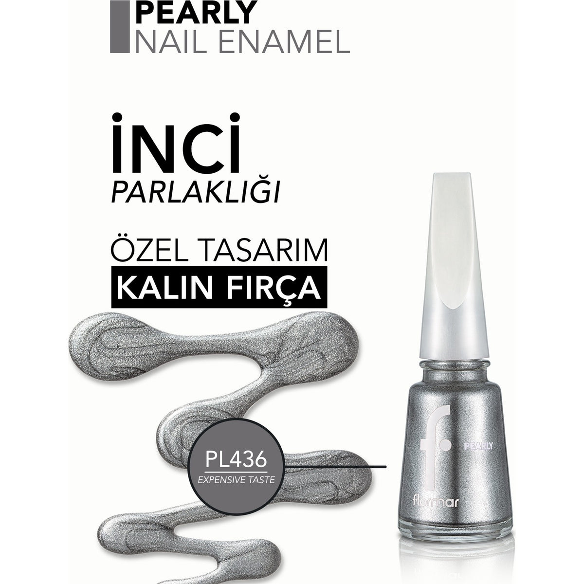 Flormar Pearly Nail Polish - MALLTURK