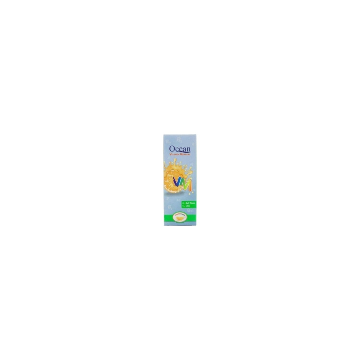 Orzax Ocean Vitamin Mineral 150 ml Orange Flavor Multivitamin Supplement 13 Vitamin and 5 Mineral Icerir - MALLTURK