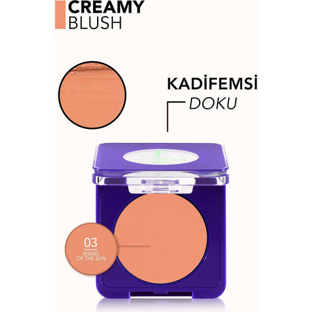 Flormar Metaglam Compact Blush