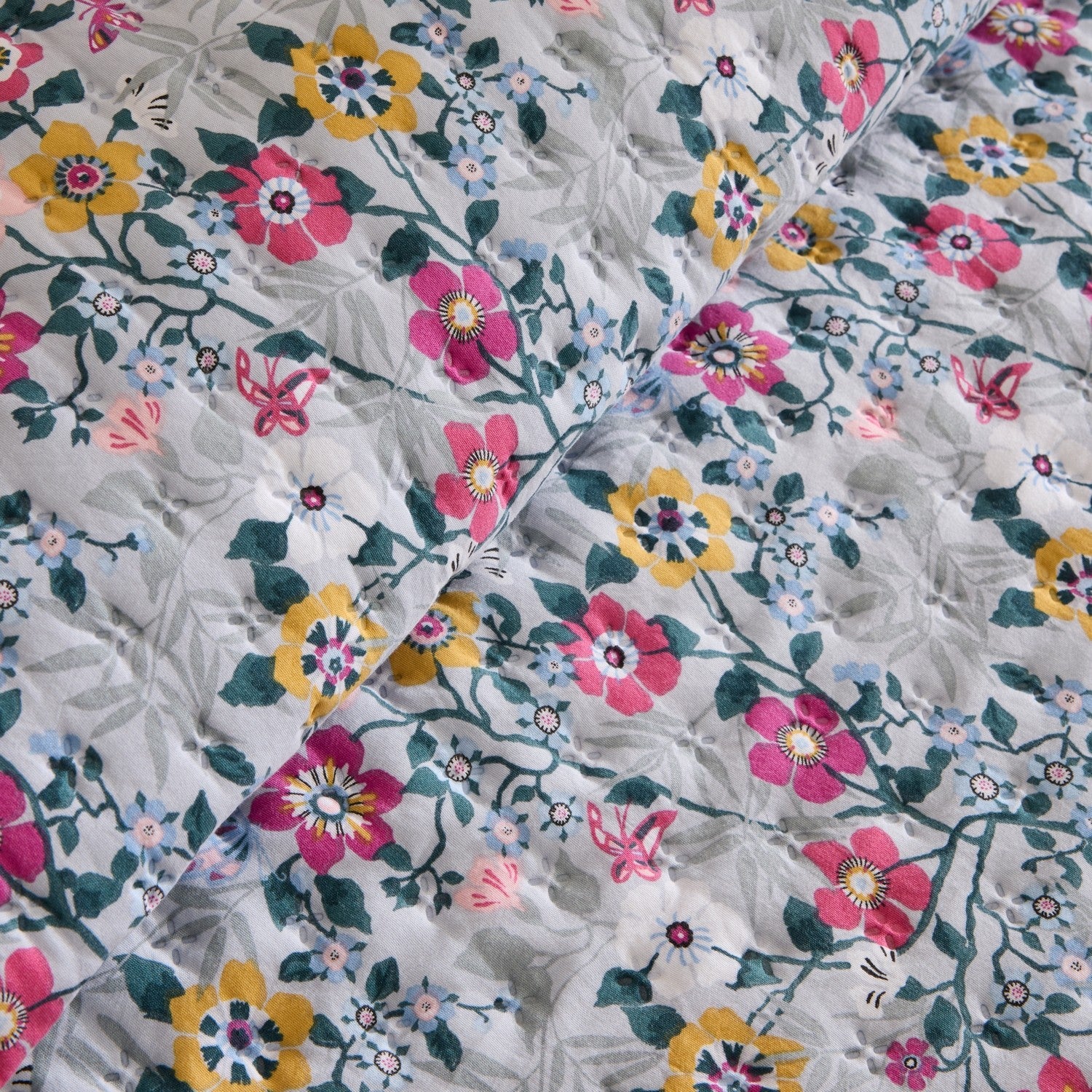 Karaca Home Pablo Double Multi-Purpose Bedspread Multicolor - MALLTURK