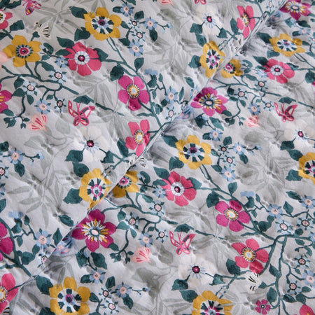 Karaca Home Pablo Double Multi-Purpose Bedspread Multicolor - MALLTURK