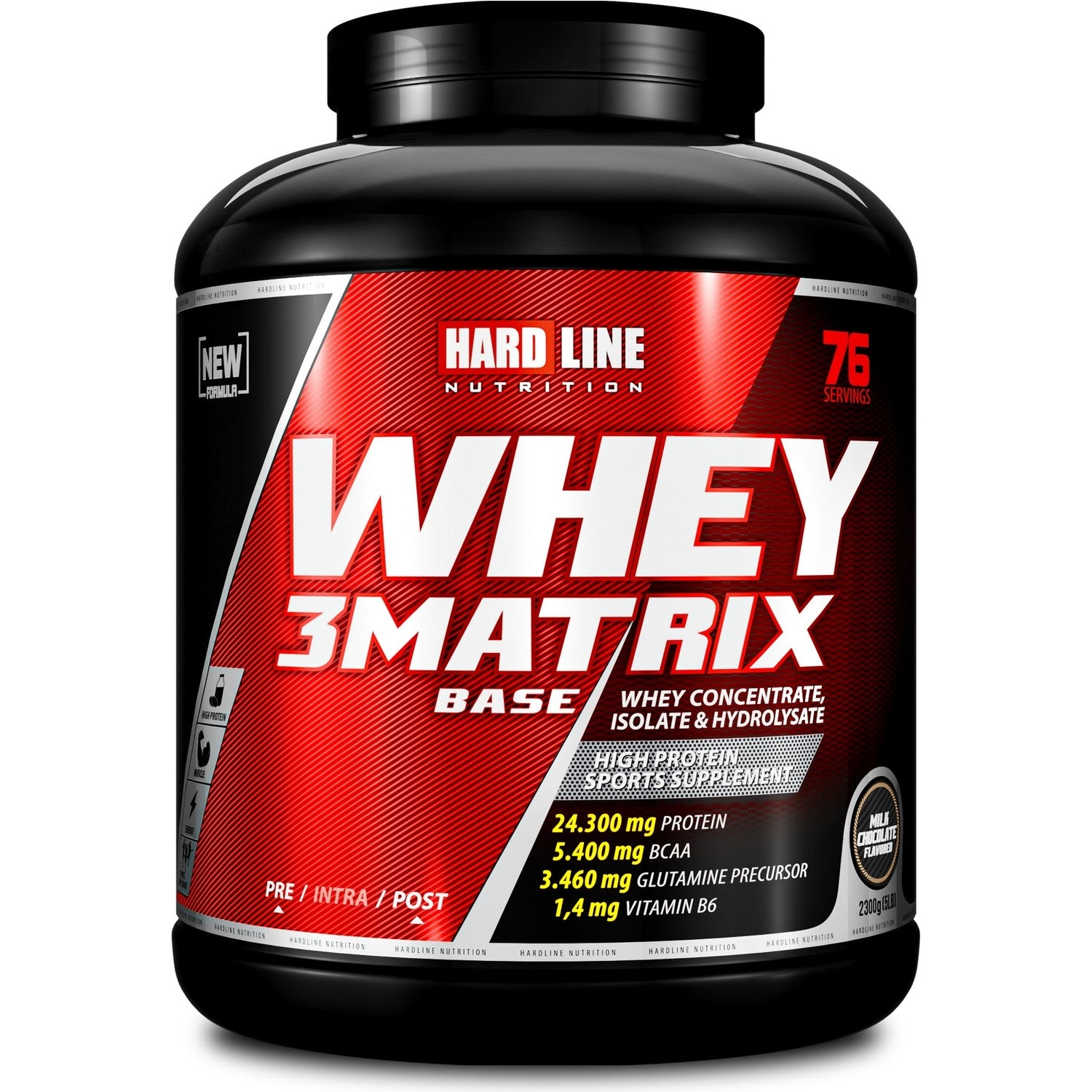 Hardline Nutrition Whey 3matrix Base - MALLTURK