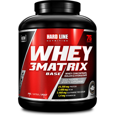 Hardline Nutrition Whey 3matrix Base - MALLTURK
