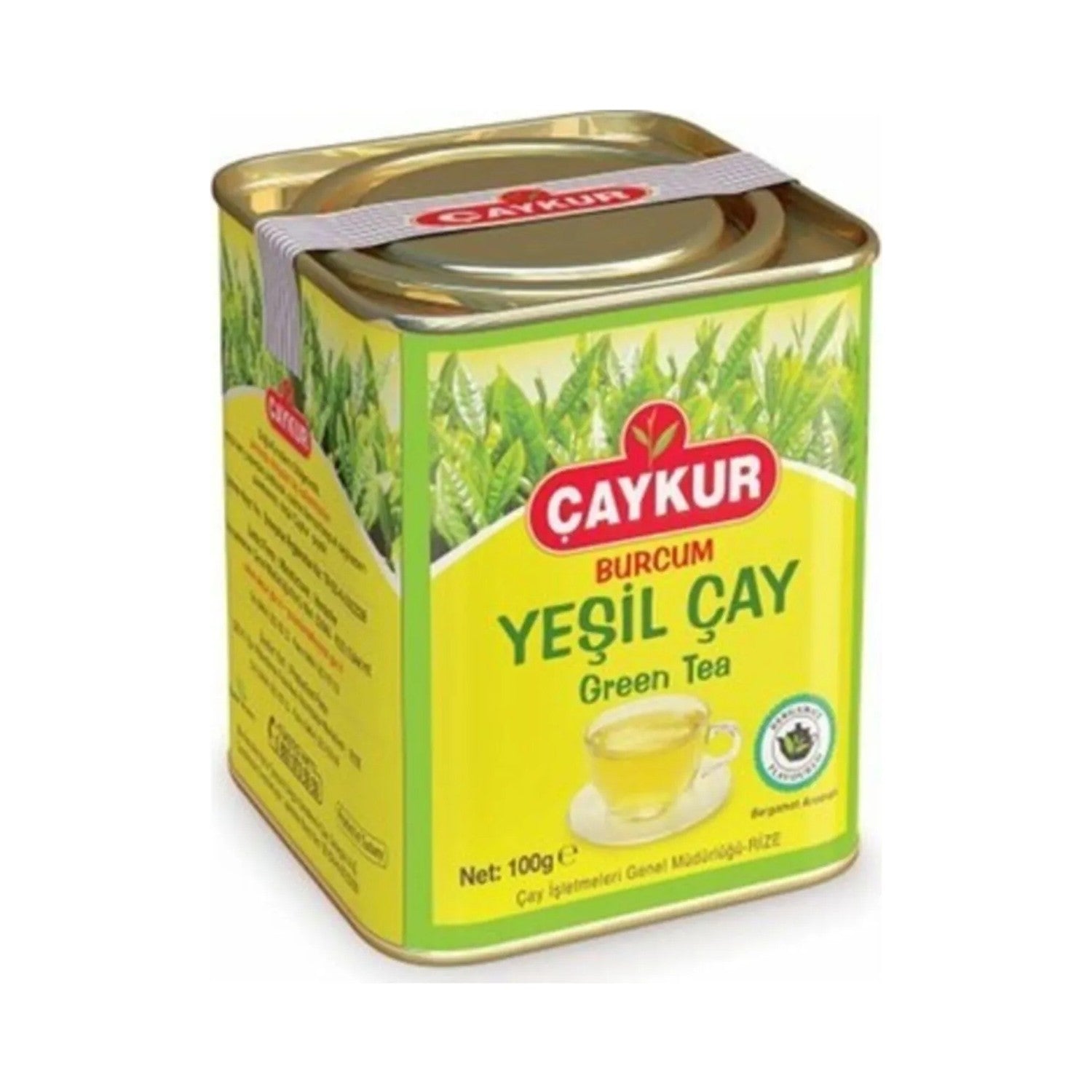 Caykur Burcum green tea 100 g black tea flavored quality natural leaf tea Turkiye Menseli - MALLTURK