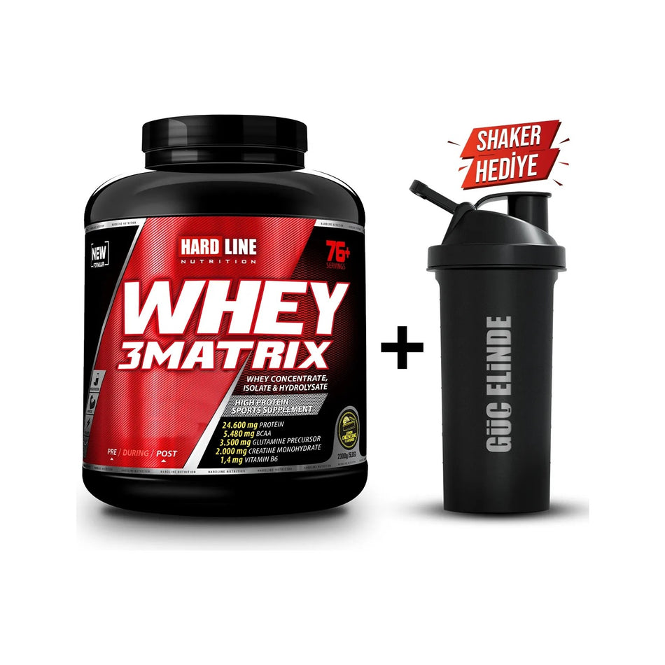 Hardline Nutrition Hardline Whey 3 Matrix Lemon Cheesecake 2300g Protein Powder Low in Fat, Carbohydrate and Aspartame Free - MALLTURK