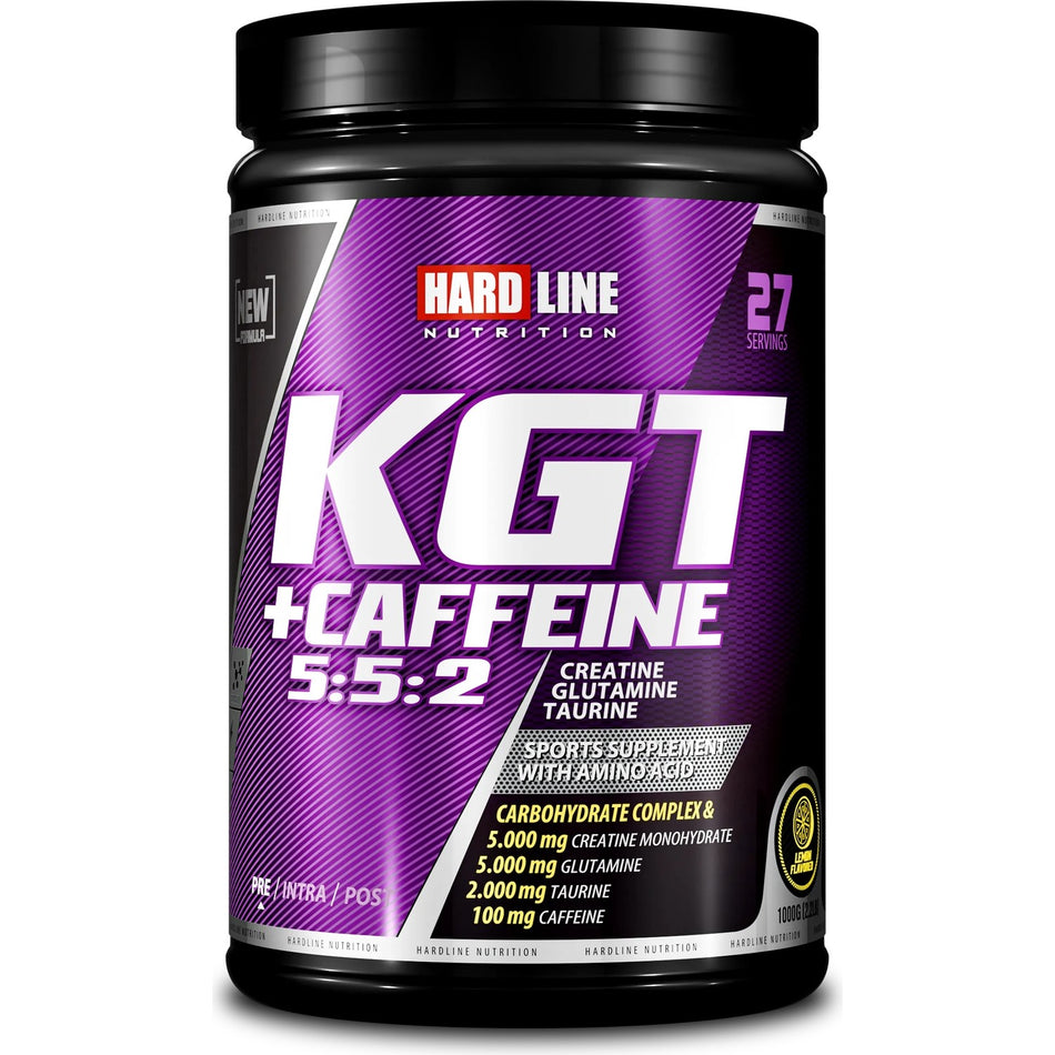 Hardline Nutrition KGT - Creatine Powder 1000 gr Complex Product is manufactured for adult users. - MALLTURK