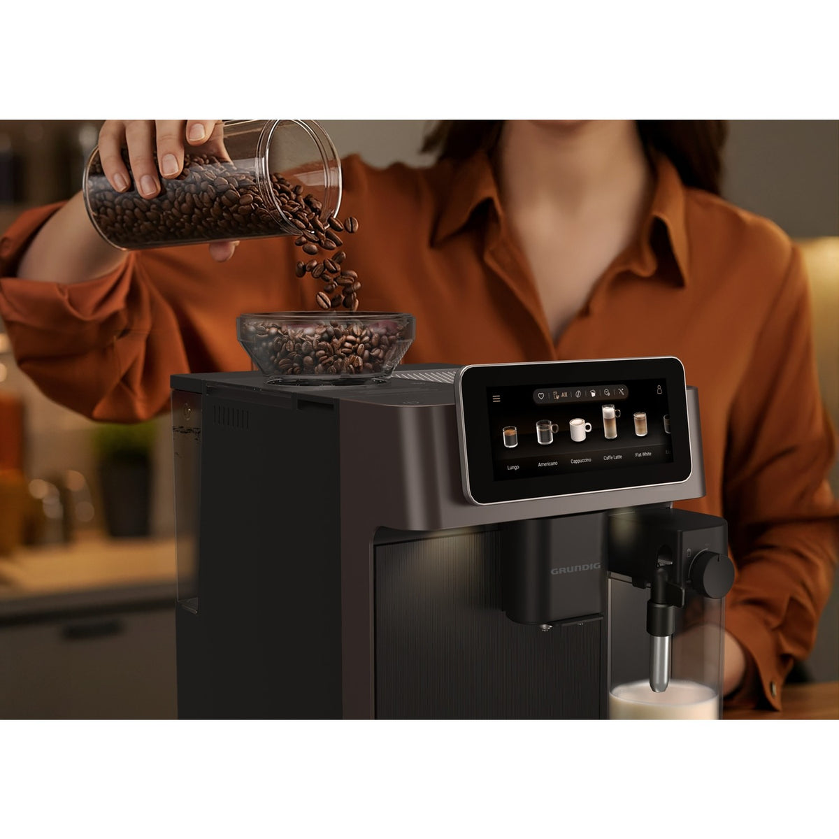 Grundig KVA 9230 Full Automatic Espresso Machine - MALLTURK
