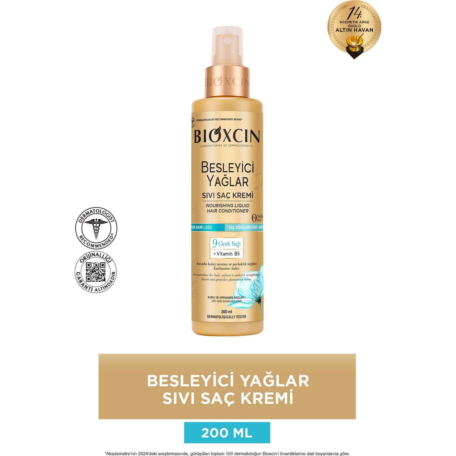 Bioxcin Nourishing Oils Leave-In Conditioner