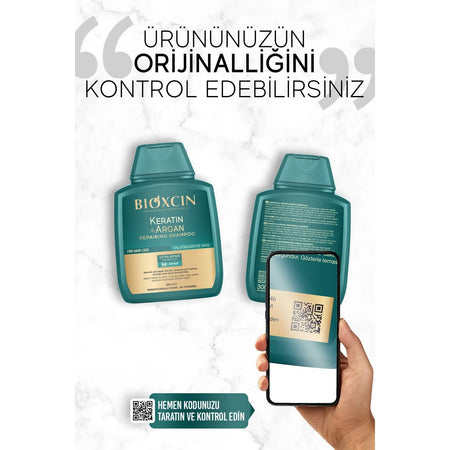 Bioxcin Keratin and Argan Repair Shampoo