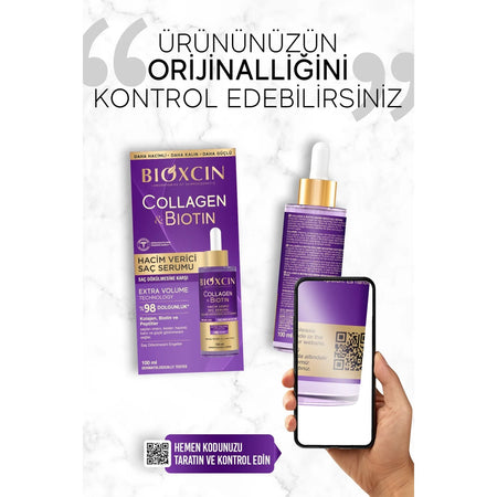 Bioxcin Collagen and Biotin Hair Serum