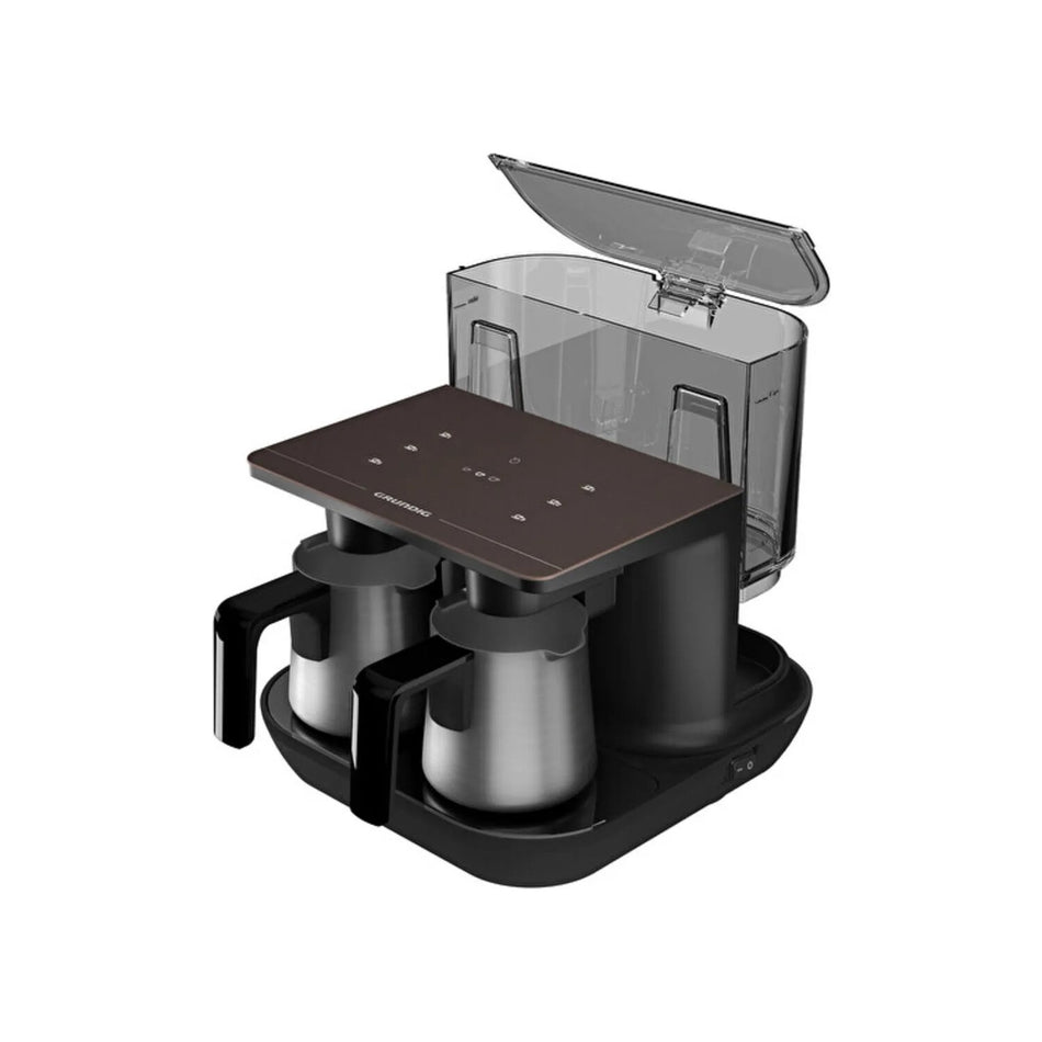 Grundig TCM 7065 K Automatic Coffee Maker with Steel Pot, 6-Cup Capacity